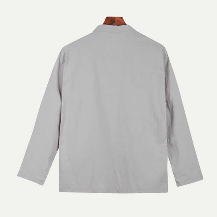The Santa Rosa Men’s Casual Linen Overshirt