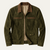 The Belgravia Men’s Dark Green Suede Jacket – Classic Luxury Field Style