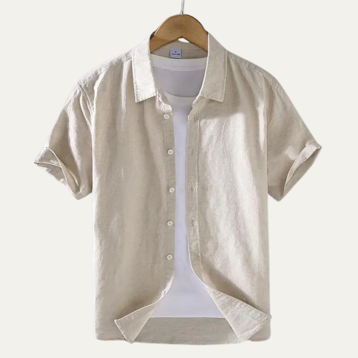 The Potenza Men’s Summer Button Down Shirt