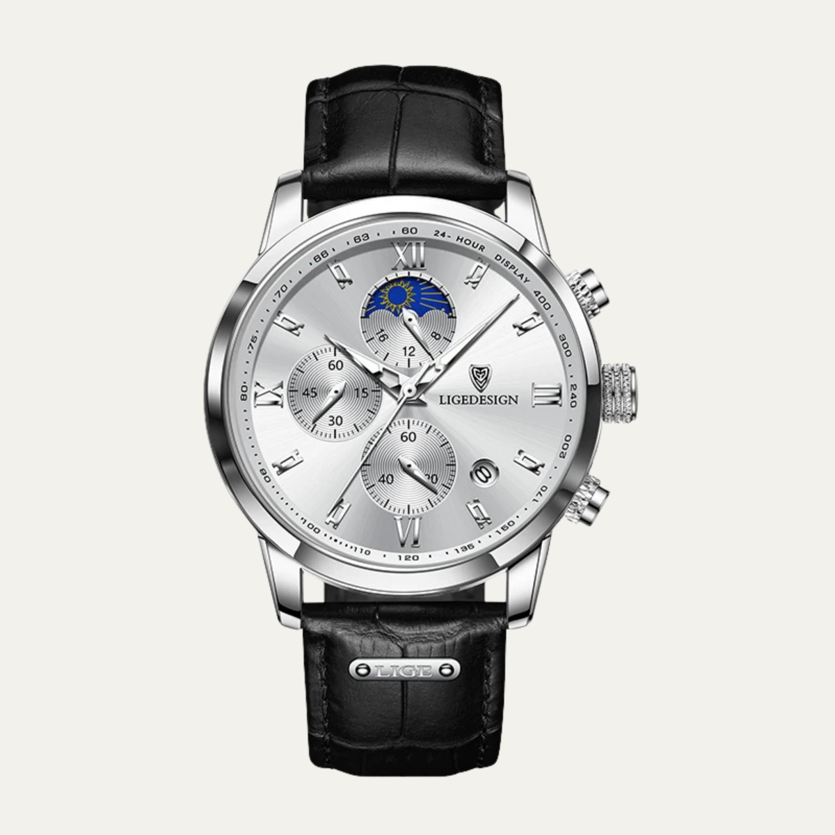 The Hawthorne Men’s Business Watch – Luxury Chronograph Quartz Wristwatch