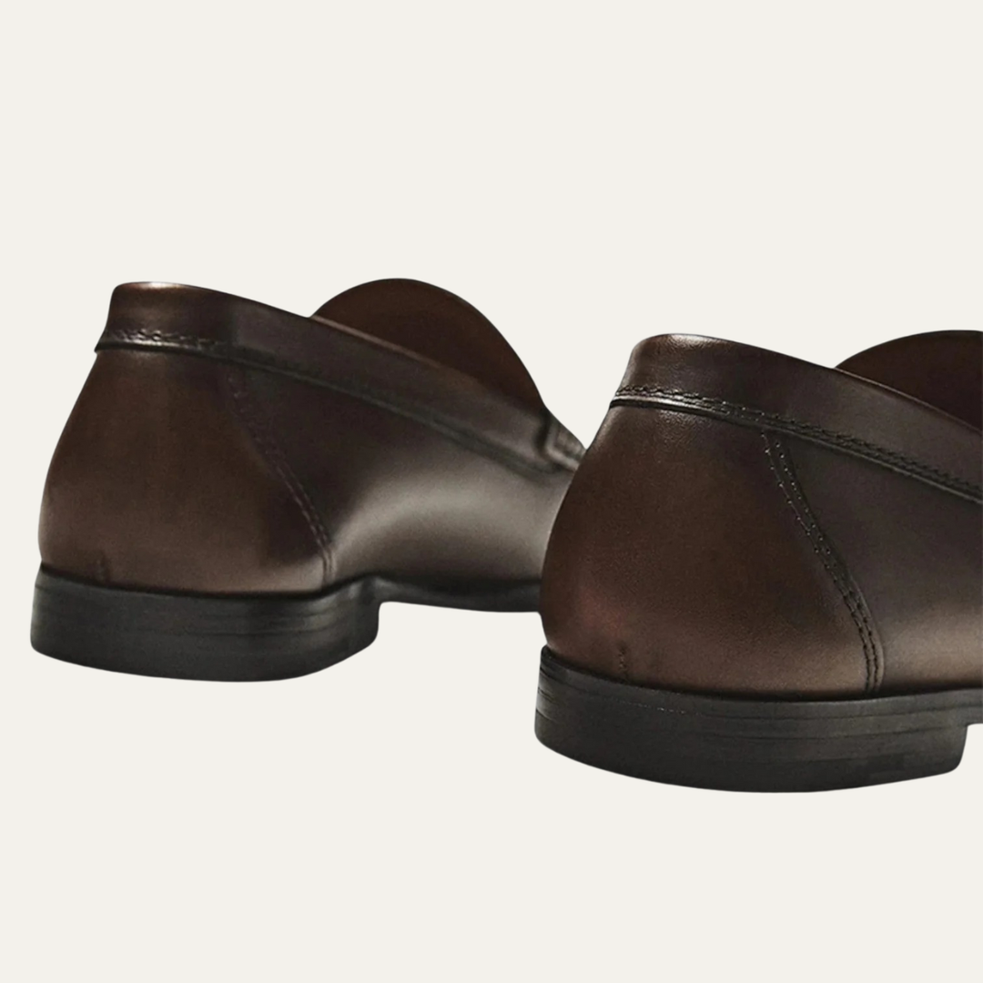 The Bellington Men’s Classic Leather Classic Slip On Dress Shoes