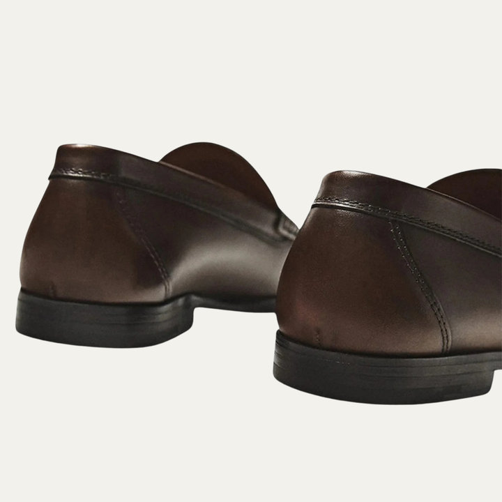 The Bellington Men’s Classic Leather Classic Slip On Dress Shoes