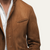 The Glasgow Men’s Brown Suede Blazer Jacket – Smart Business Style