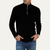 The Edinburgh Men’s Quarter Zip Ribbed Knit Casual Sweater