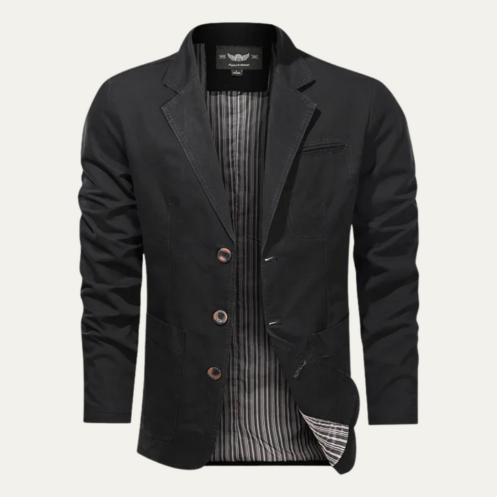 The Prestbury Men's Casual Lightweight Cotton Blazer
