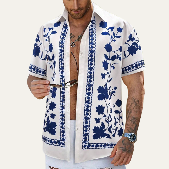 The Ellwood Men’s Floral Summer Shirt
