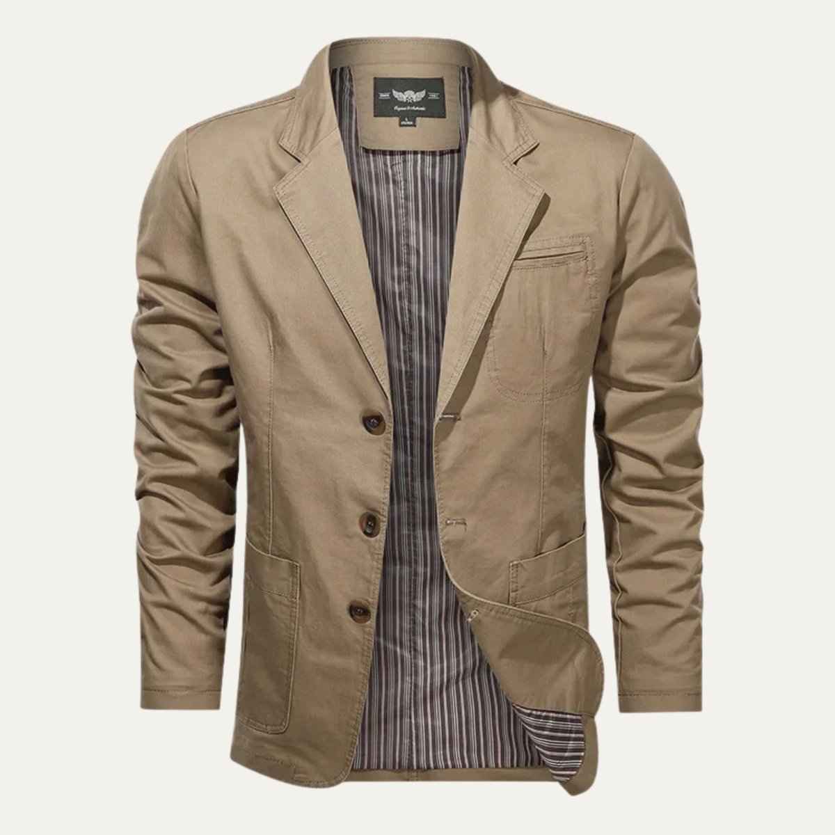 The Prestbury Men&#39;s Casual Lightweight Cotton Blazer