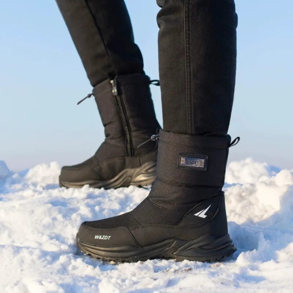 The Formia Men’s High Top Fur Lined Anti Slip Outdoor Boots