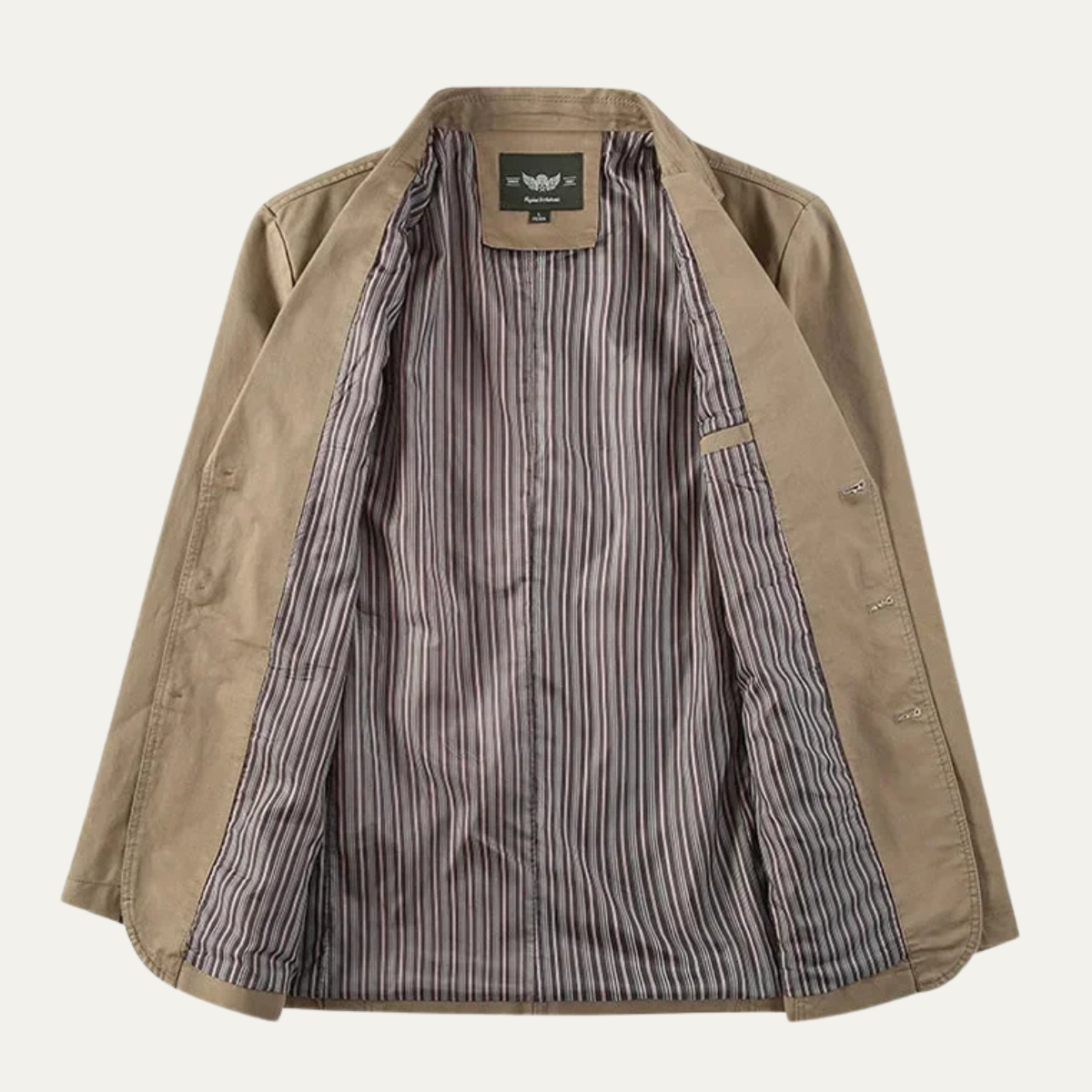 The Prestbury Men's Casual Lightweight Cotton Blazer