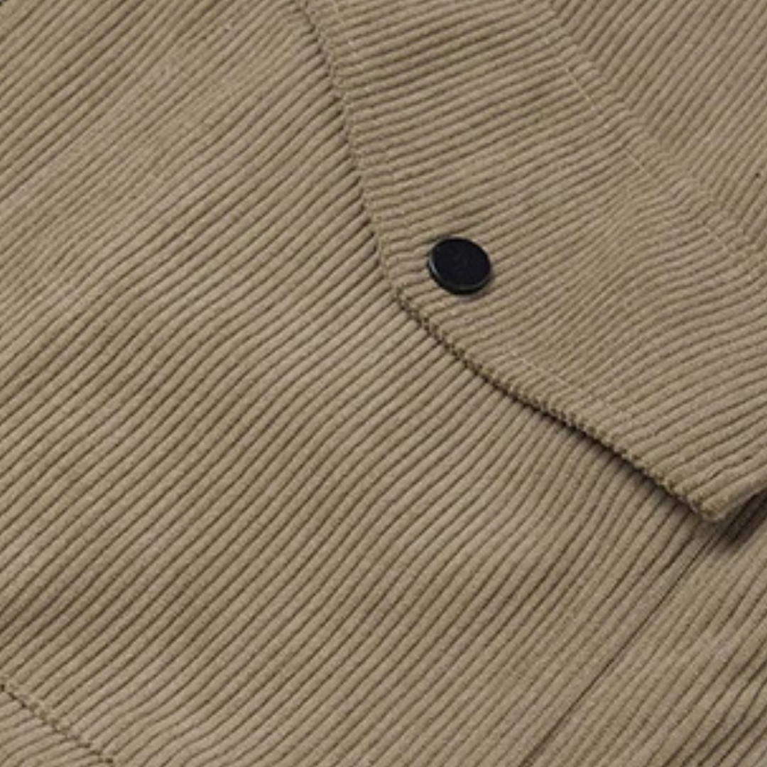 The Montalto Men’s Corduroy Fleece Lined Jacket with Sherpa Collar