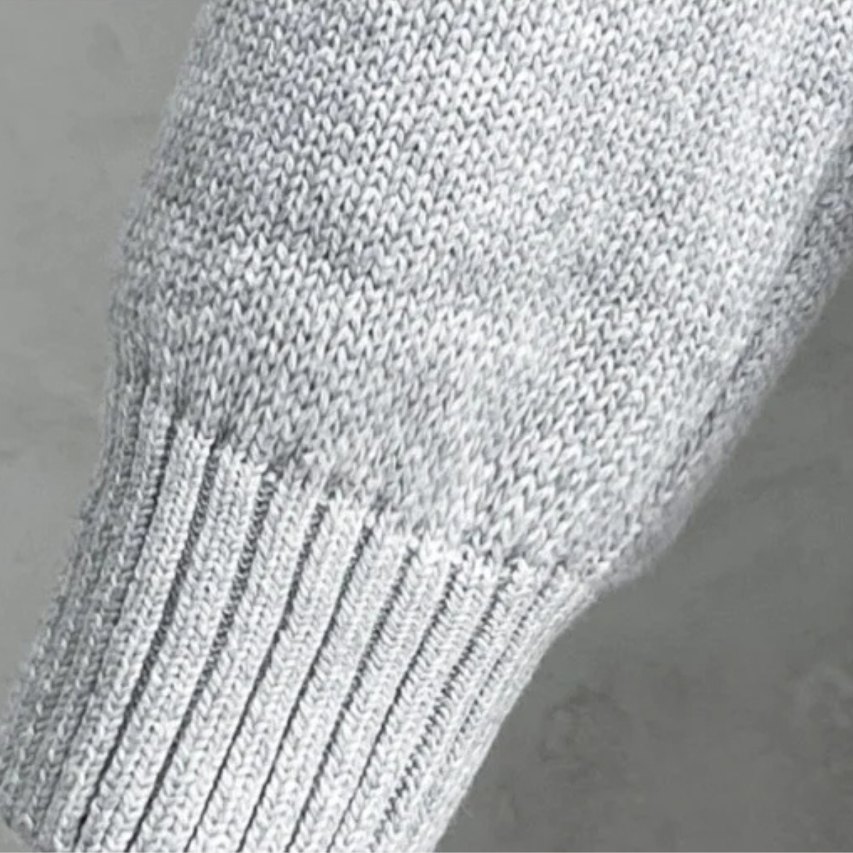 The Rochester Men's Classic Cable Knit Button Up Cardigan