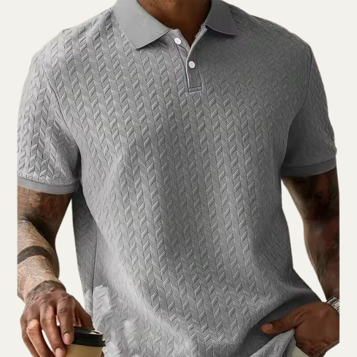 The Ridgeway Men’s Smart Knit Polo Shirt