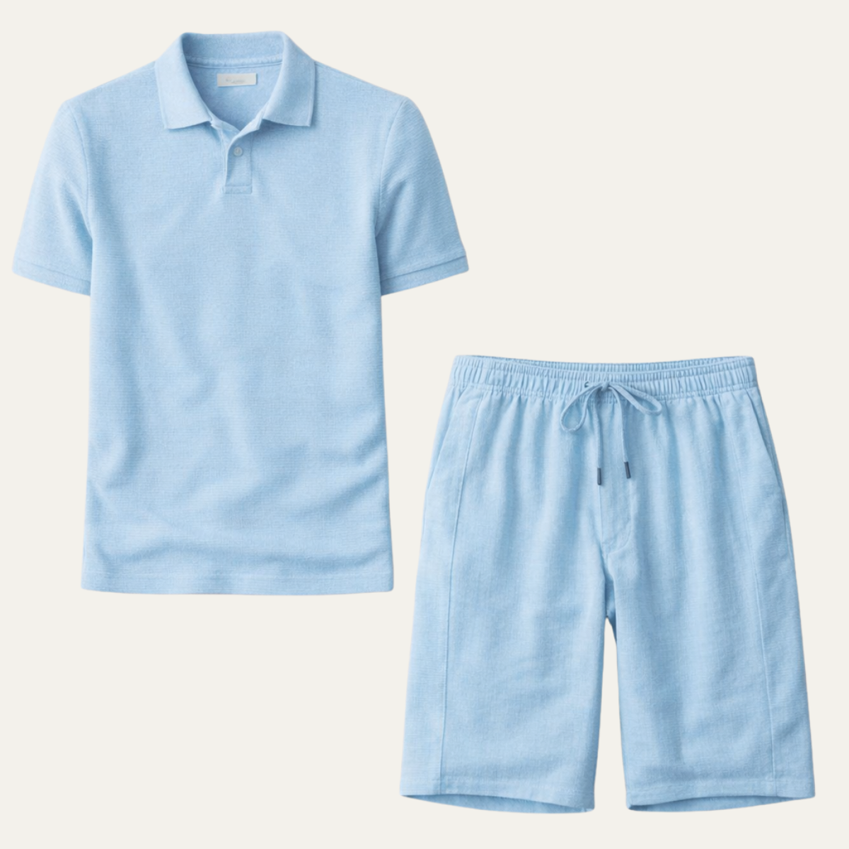 The Rivermoor Men’s Trendy Co Ord Set –  Shirt &amp; Shorts