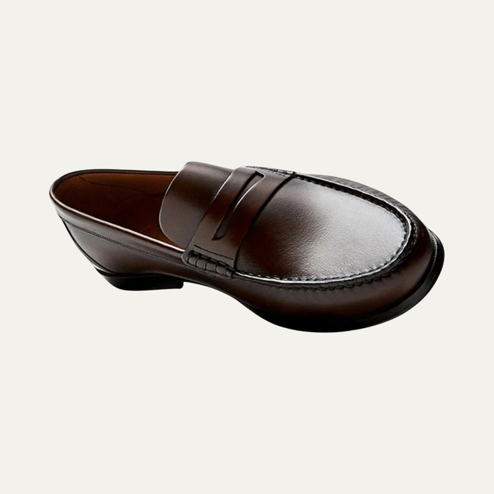 The Bellington Men’s Classic Leather Classic Slip On Dress Shoes