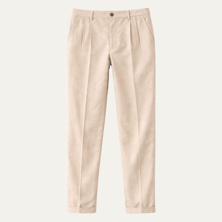 The Windfield Men’s Slim Fit Lightweight Linen Dress Pants