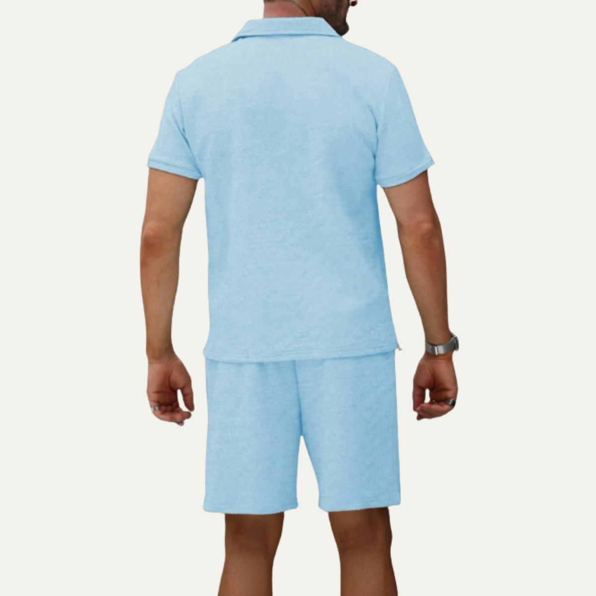 The Rivermoor Men’s Trendy Co Ord Set –  Shirt & Shorts