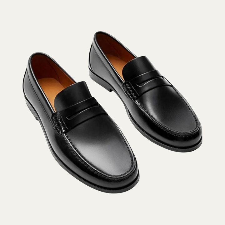 The Bellington Men’s Classic Leather Classic Slip On Dress Shoes