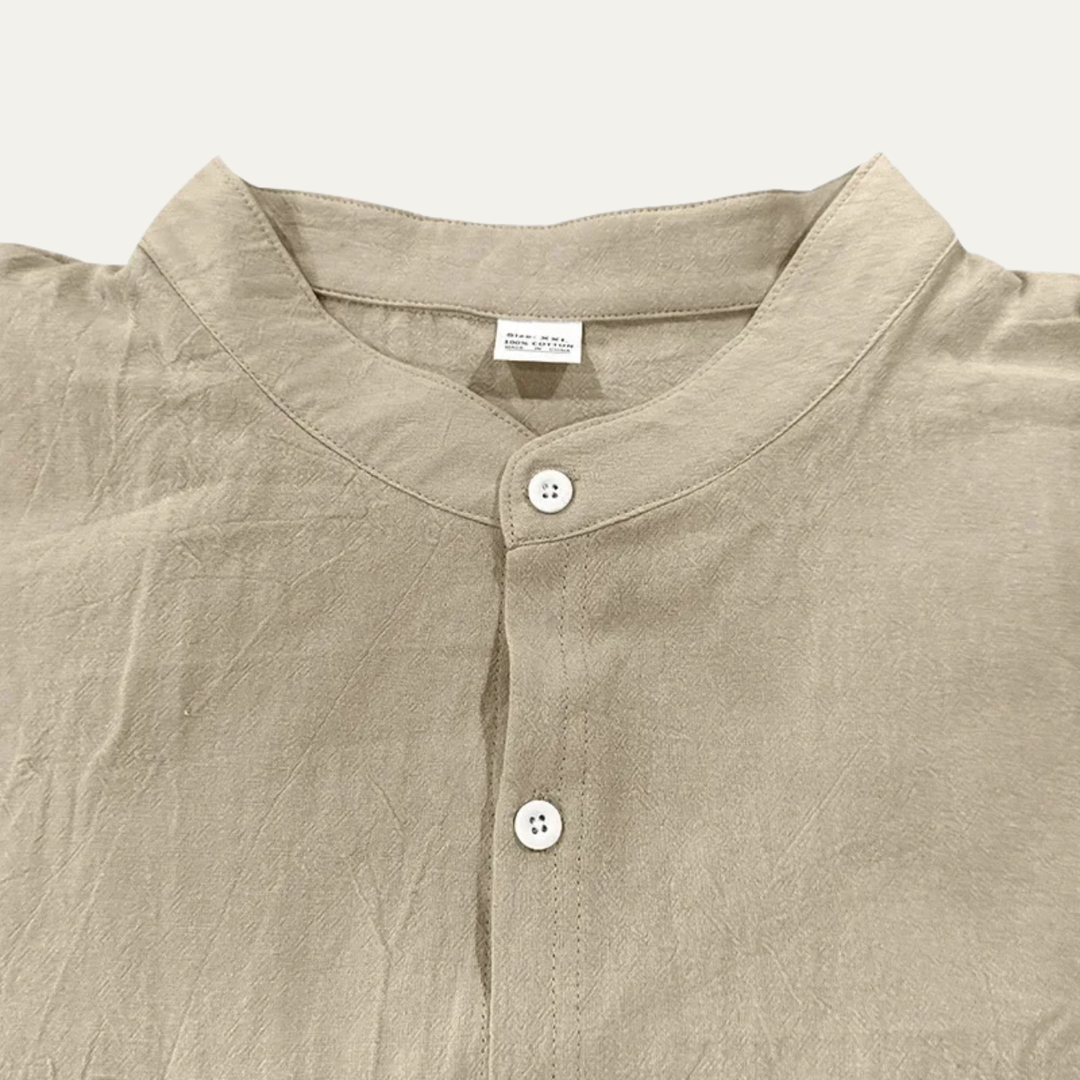 The Meadowwood Men’s Casual Linen Two Piece Set – Shirt & Pants