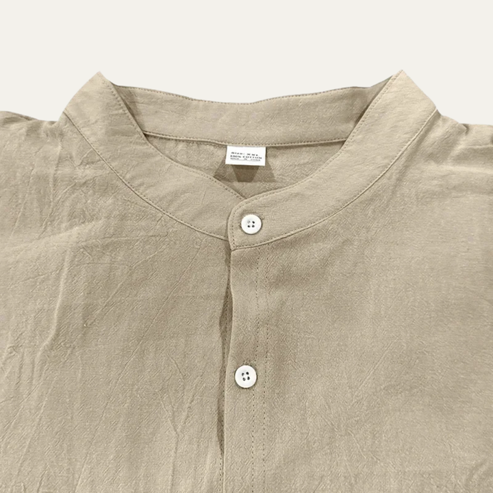 The Meadowwood Men’s Casual Linen Two Piece Set – Shirt & Pants