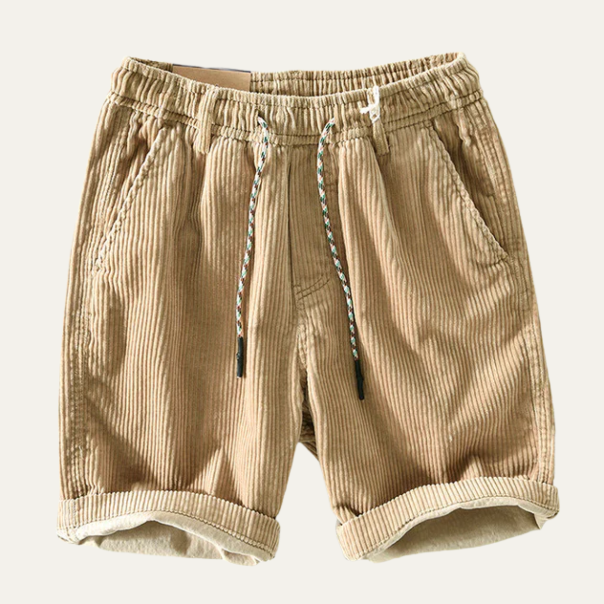 The Bellmont Men’s Comfortable Casual Drawstring Corduroy Shorts