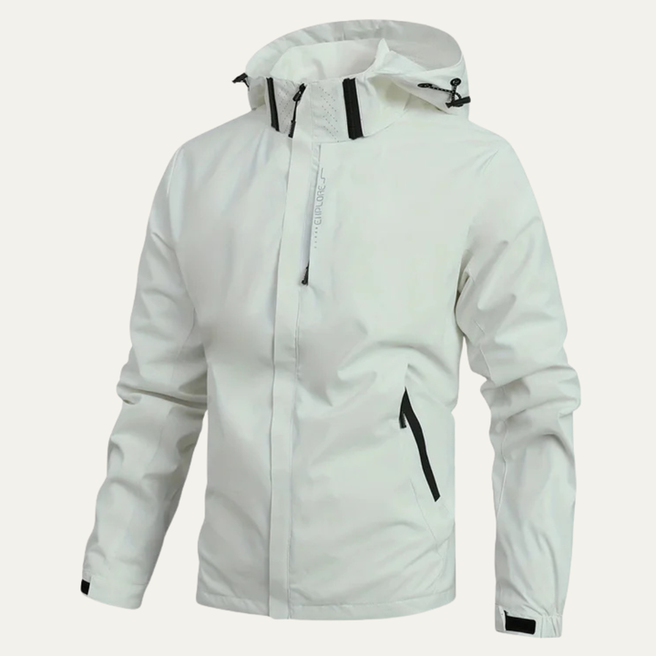 The Kingmere Waterproof Rain Jacket – Windproof Hooded Outdoor Hiking Coat