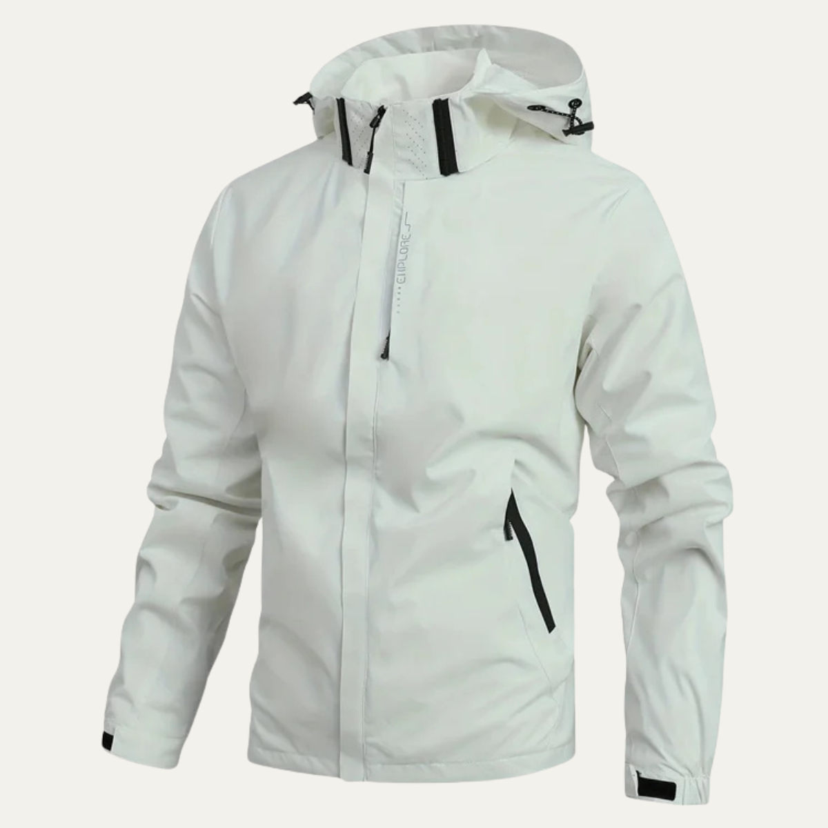 The Kingmere Waterproof Rain Jacket – Windproof Hooded Outdoor Hiking Coat
