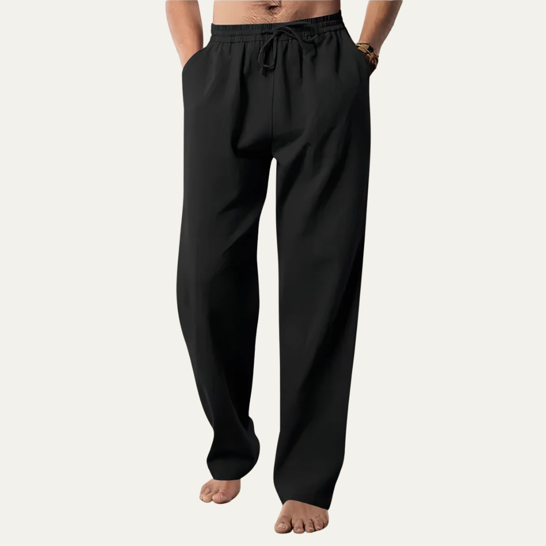 The Larkspur Men’s Hemp Breathable Straight Leg Pants