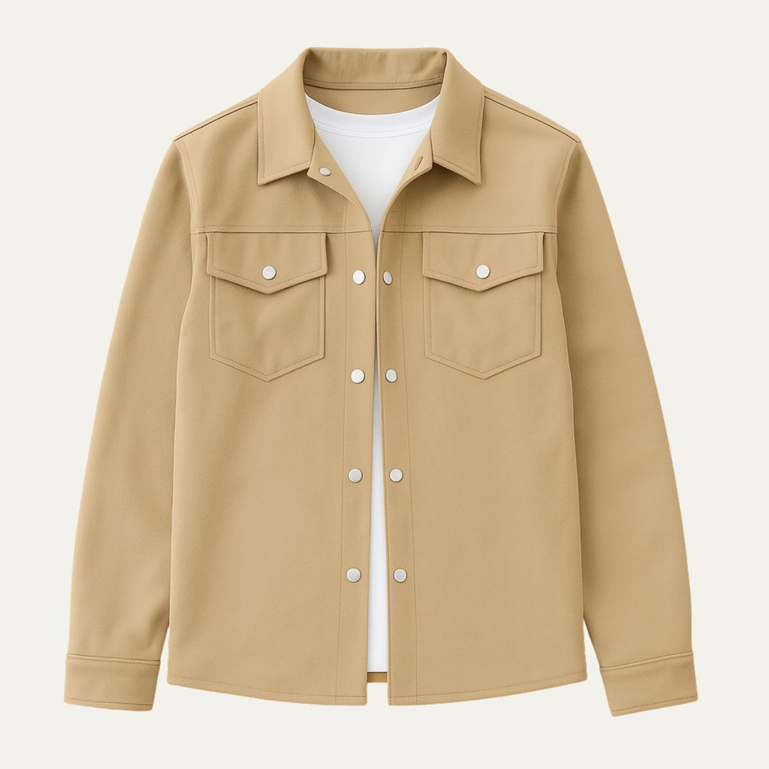 The Riviera Lightweight Men’s Shirt Jacket