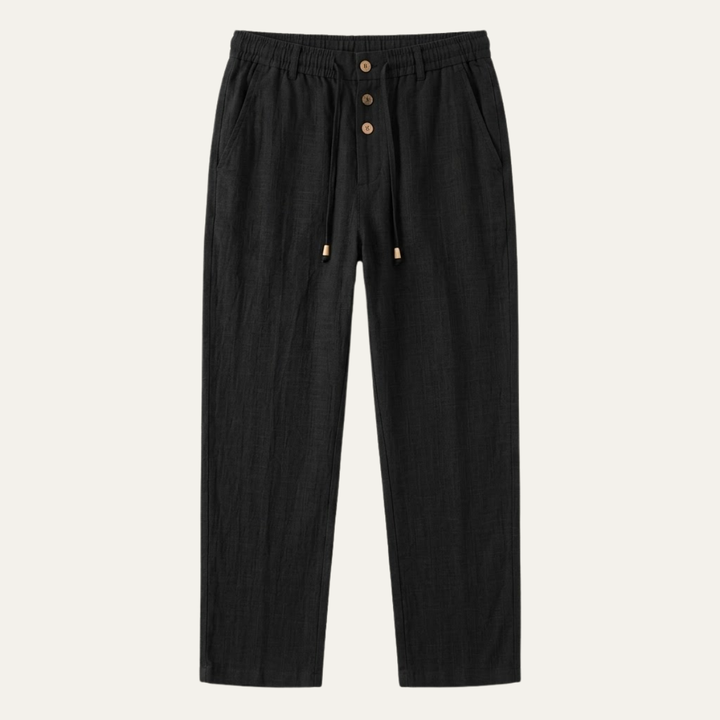 The Greenhaven Men’s Elegant Lightweight Summer Linen Pants