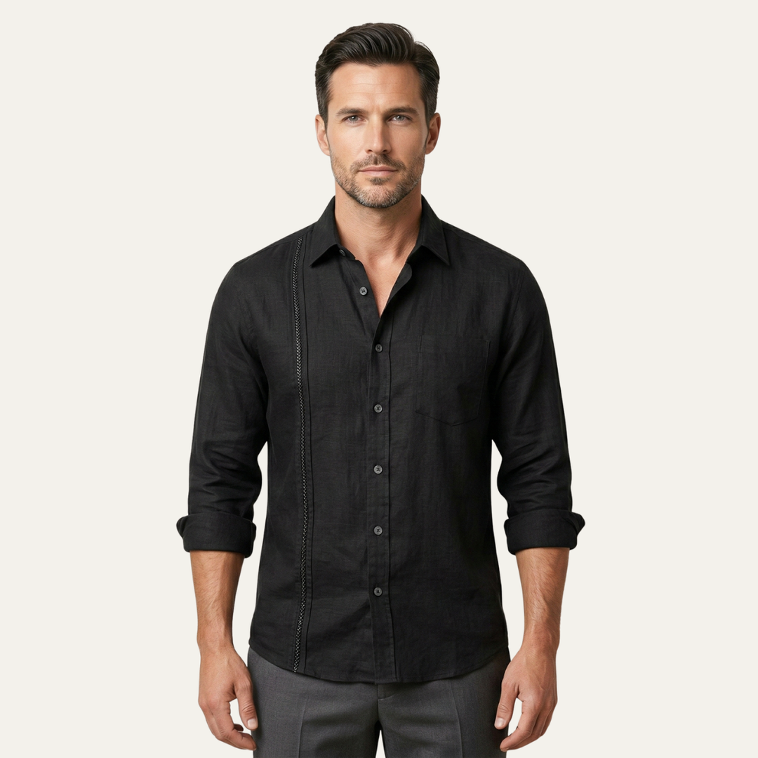 The Ridgehaven Men’s Button Up Casual Beach Shirt