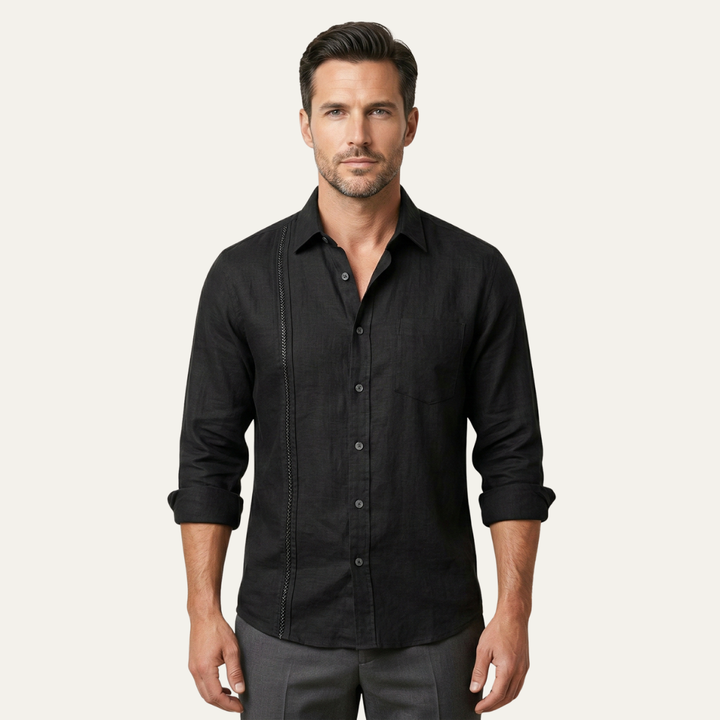 The Ridgehaven Men’s Button Up Casual Beach Shirt
