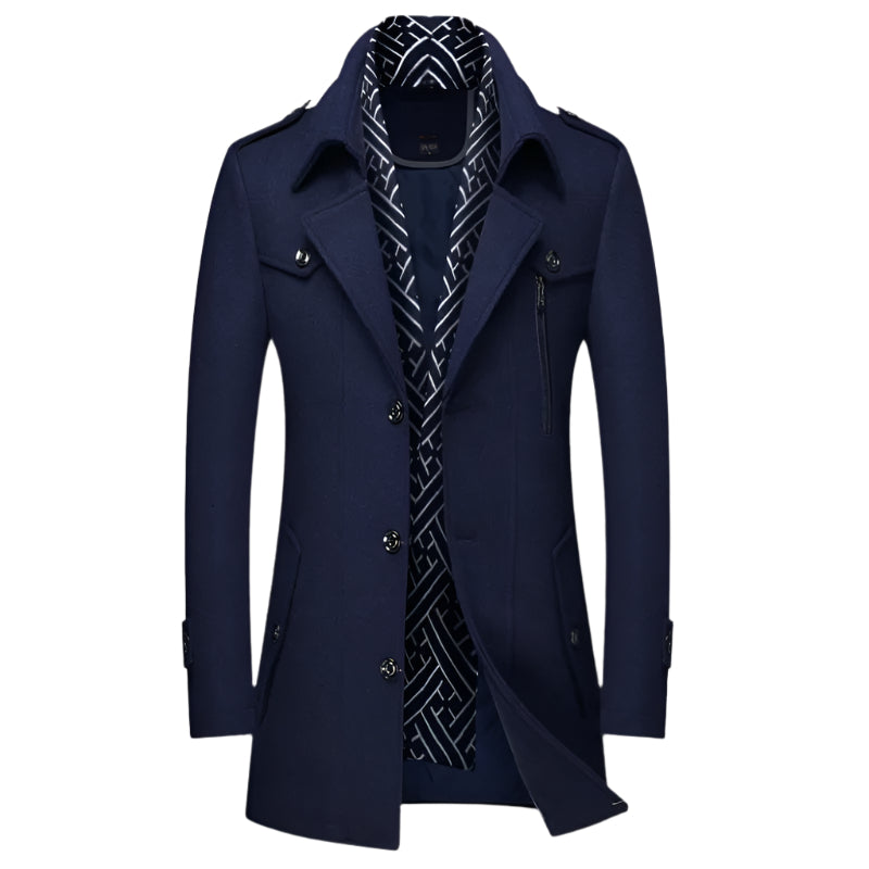 The Belgravia Coat with Tailored Fit-The British Gentlemen