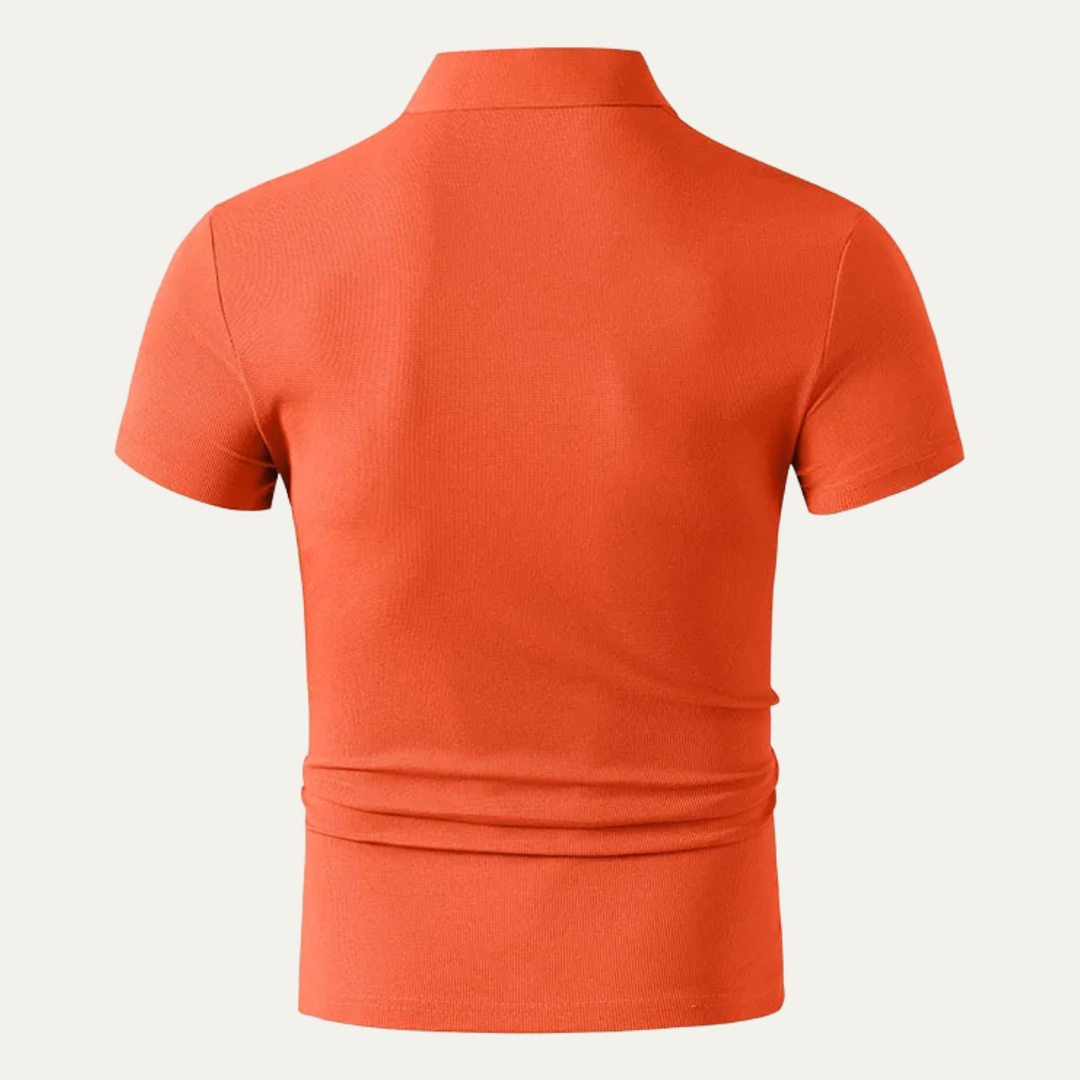 The Pesaro Men’s Classic Short Sleeve Polo Shirt