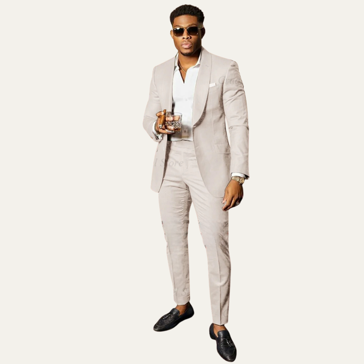 The Coronado Men’s Shawl Lapel Wedding Suit