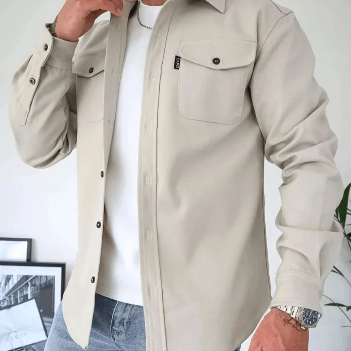 The Portland Overshirt – Men’s Casual Shirt Jacket