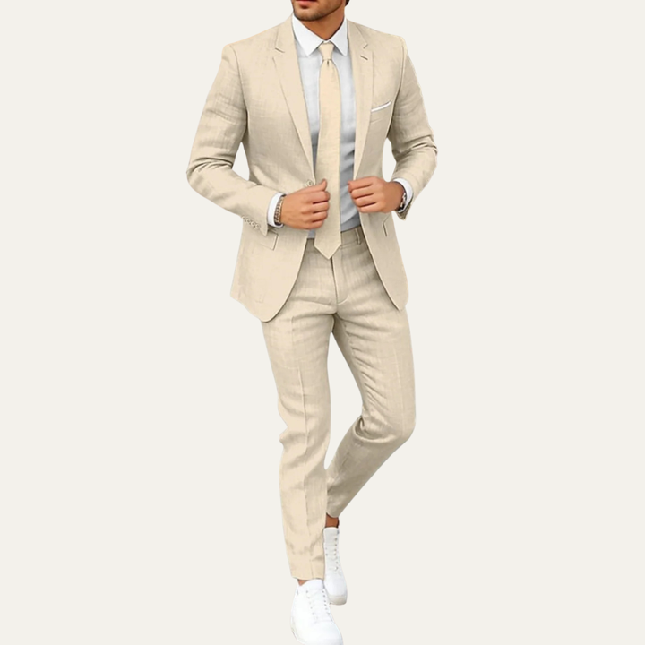 The Brookhaven Men’s Lightweight Formal Wedding & Business Suit Set