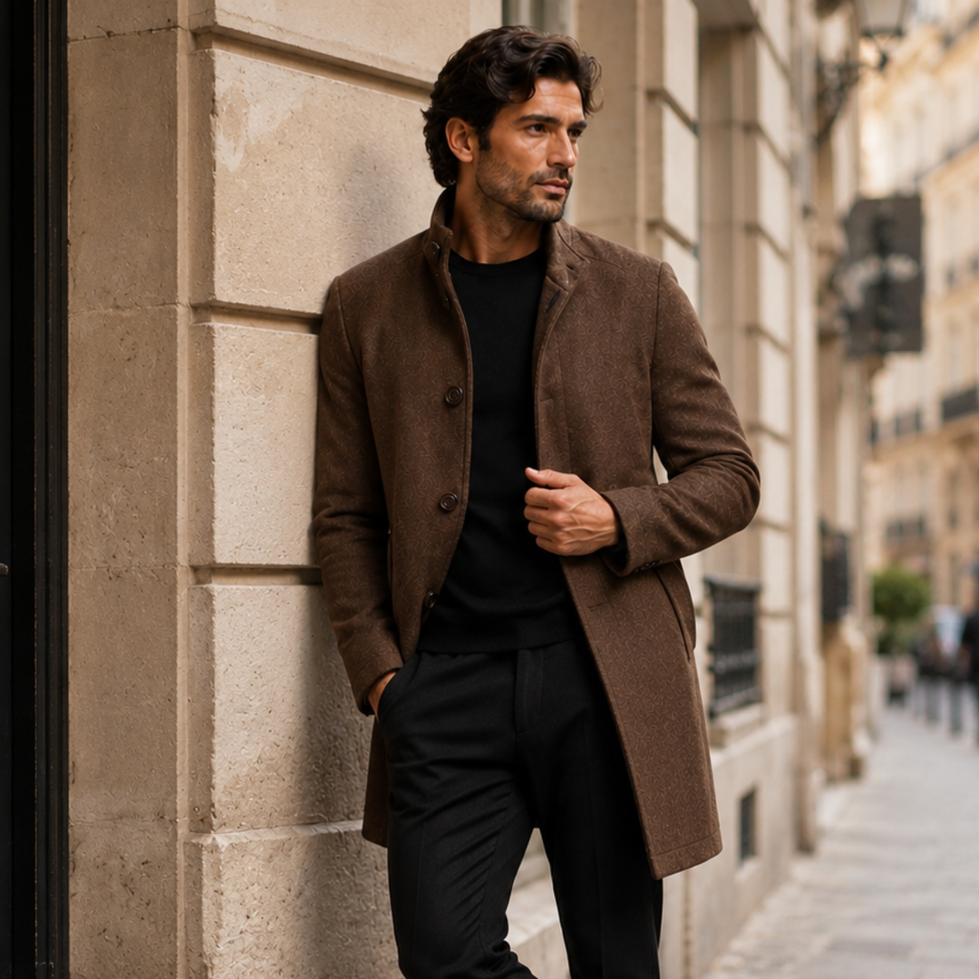 The Vienna Wool Coat – Men’s Classic Overcoat