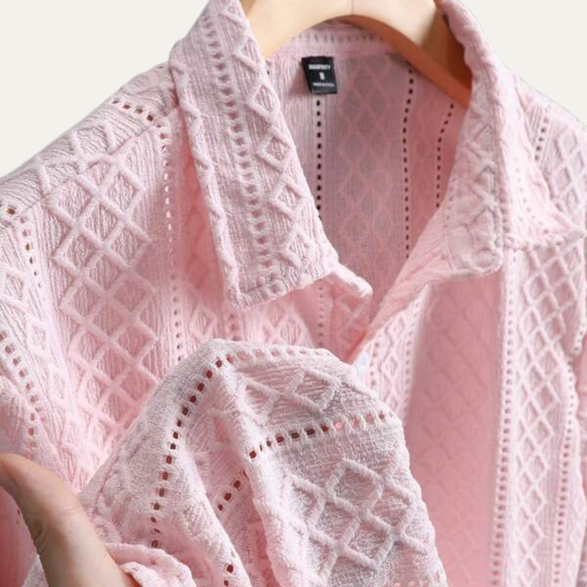 The Foxbrook Men’s Soft Textured Button Up Shirt