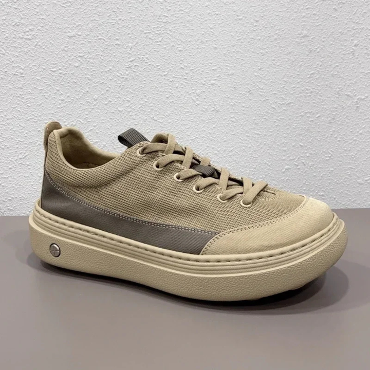 The Valencia Men’s Sole Low Top Canvas Casual Sneakers