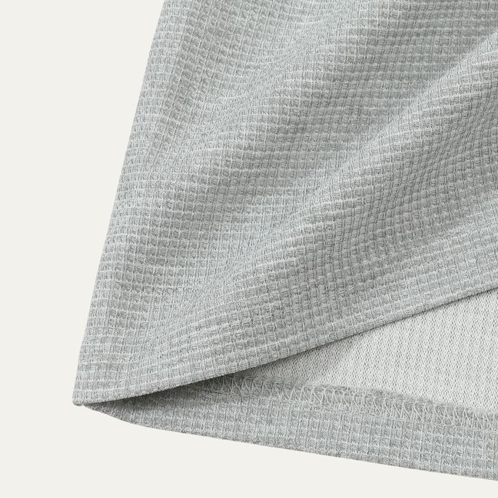 The Manhattan Men’s Waffle Henley Summer Shirt