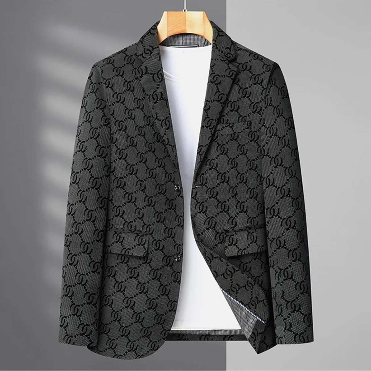 The Kentmere Men’s Oversized Houndstooth Business Casual Work Jacket