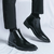 The Panarea Men’s Classic Leather Chelsea Slip On Boots