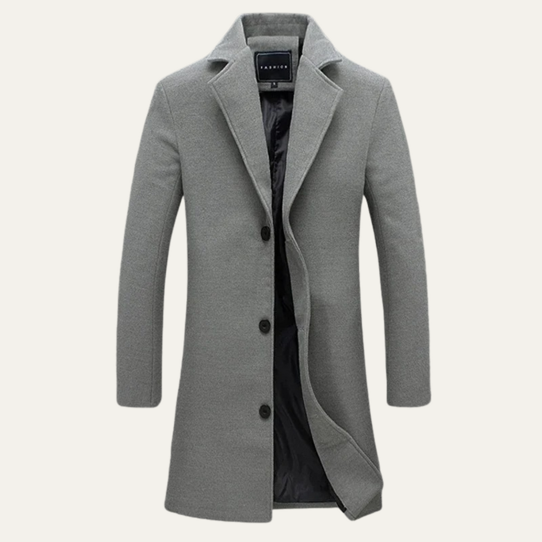 The Wolverhampton Men’s Smart Casual Long Coat