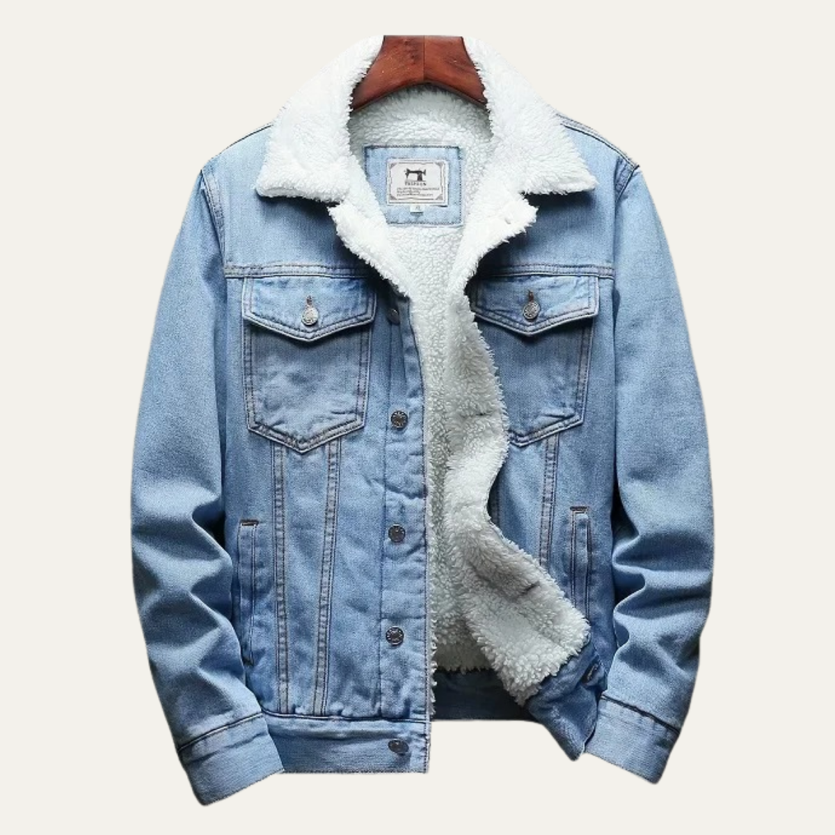 The Kilmarnock Men's Fleece Lined Denim Jacket