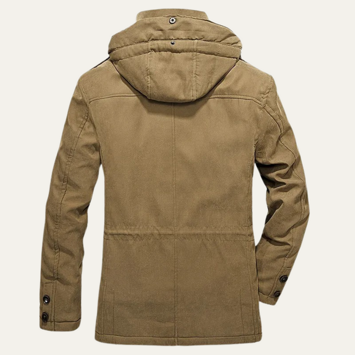 Men’s Insulated Winter Hooded Parka Jacket