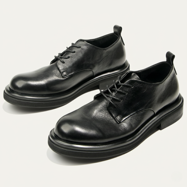 The Trento Men’s Faux Leather Dress Shoe – Formal Lace Up Smart Shoe