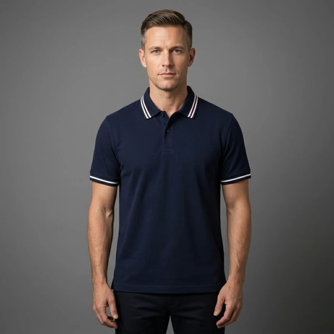 The Bellemont Men’s Cotton Golf Polo Shirt