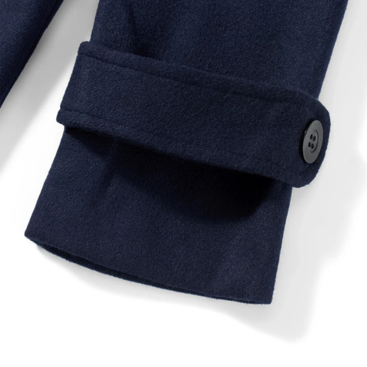 The Montrose Ridge Men’s Classic Wool Blend Toggle Duffle Jacket