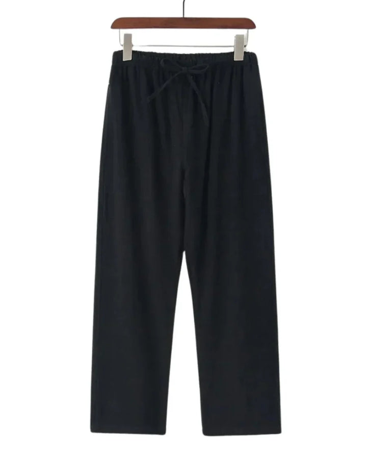 The Hudson Men's Relaxed Fit Linen Drawstring Pants