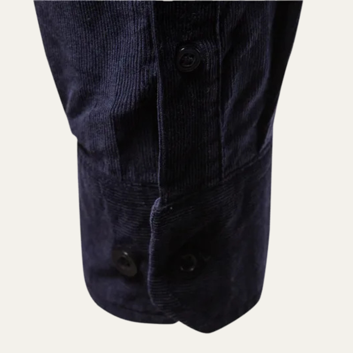 The Oaklawn Men’s Slim Fit Trendy Corduroy Shirt